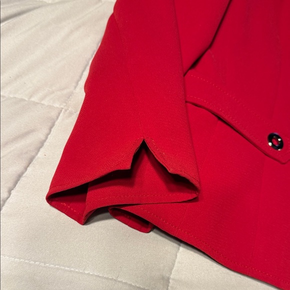 Elegant Tahari Red Women's Blazer - Picture 6 of 15